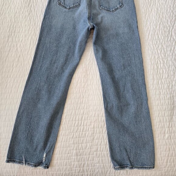 3 for $30 - LOFT 90's High Rise Straight Jean size 0 - Picture 4 of 6
